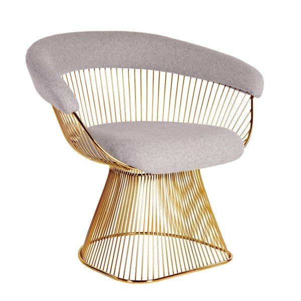 Platner Gold Sandalye